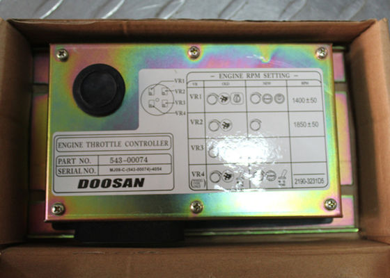 Panel de control del acelerador del regulador 543-00074 de la válvula reguladora del motor para el excavador de Daewoo Doosan DH225-7