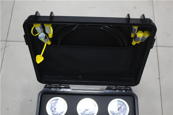 Sistema Kit Digger Pressure Gauge de prueba de diagnóstico de Spare Parts Hydraulic del excavador