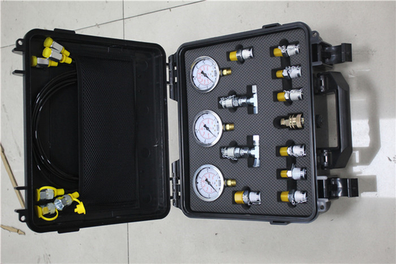 Sistema Kit Digger Pressure Gauge de prueba de diagnóstico de Spare Parts Hydraulic del excavador