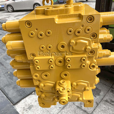 SY215C Tipo de mando manual de la válvula de control principal hidráulica de la excavadora