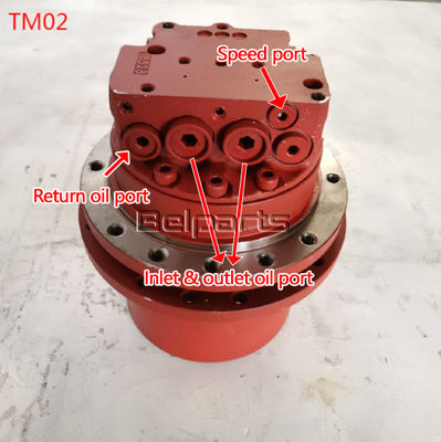 PC14R2 PC15R8 PC07 accionamiento final para el motor de viaje Komatsu TM01