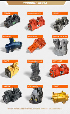 Las piezas de mini excavadoras 353-0606 353-0607 353-0608 Excavadora de última unidad caja de cambios 315-4480 374D