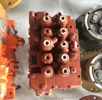 SK130 SK135 SK140-8 Válvula de control hidráulico Assy para excavadoras Kobelco Distribuidor de piezas de repuesto mercado posventa