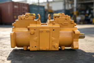 K7V280DTP1Y7R-1E05-V 349GC 352GC 355GC E349GC E352GC E355GC Eje principal hidráulico de la bomba 17T con PTO para el conjunto de bomba de pistón de excavadora