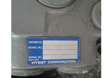 Acero SY75 YC85 SG025E-138 del motor del oscilación de las piezas del excavador del engranaje de la rotación