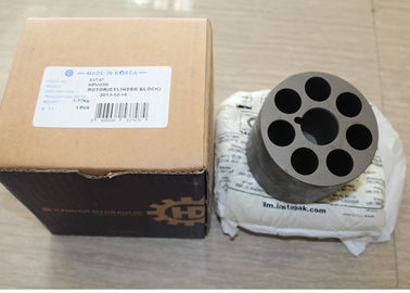 La pompa hydráulica del excavador parte el BLOQUE de CILINDRO de HPV050 HPV50 HPR050 para la bomba de aceite del pistón de la reparación